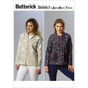 Butterick Sewing Pattern 6063 Jacket‎ Coat Misses Size 8-16